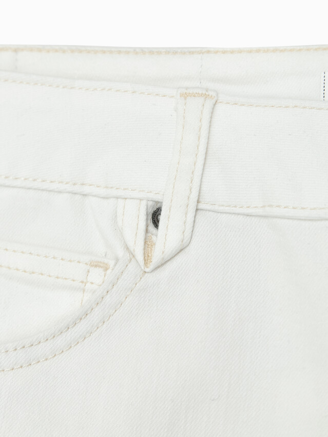 Брюки джинсові жін. CON-854, р.170-102, off white - 3