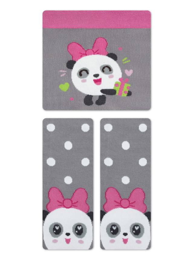 Колготки дитячі МАЛИШАРИКИ 16С-34СП, р. 62-74 (12),422 сірий - 5