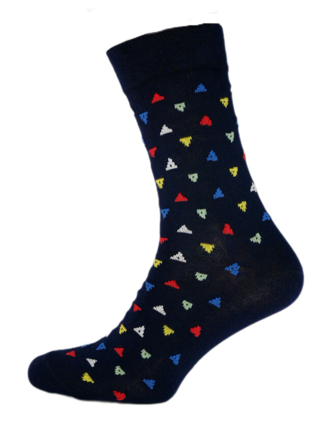 Шкарпетки чоловічі M0201S, р.40-41, 37 т.синій - 1