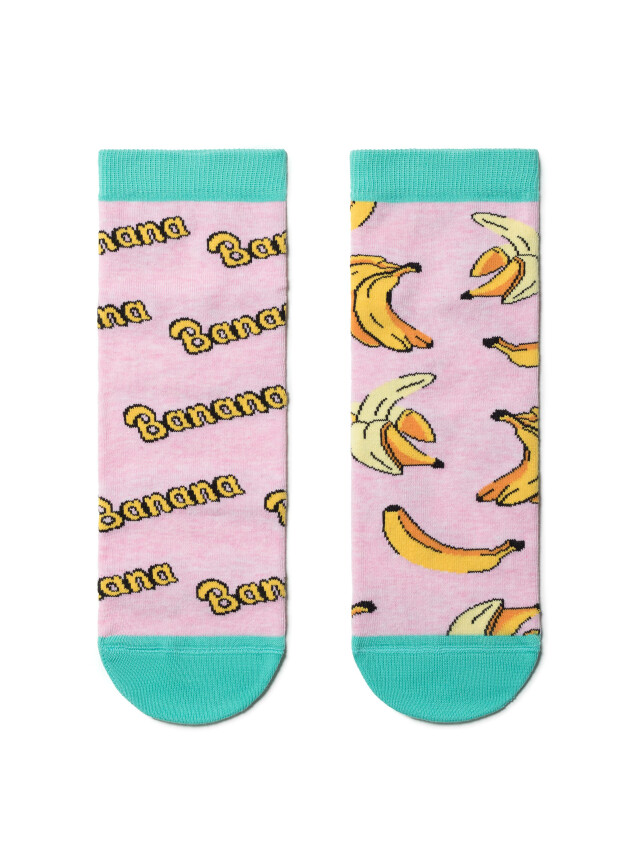 Шкарпетки жін. MS M0132S (короткі) р.36-40, 166 св.рожевий - 1