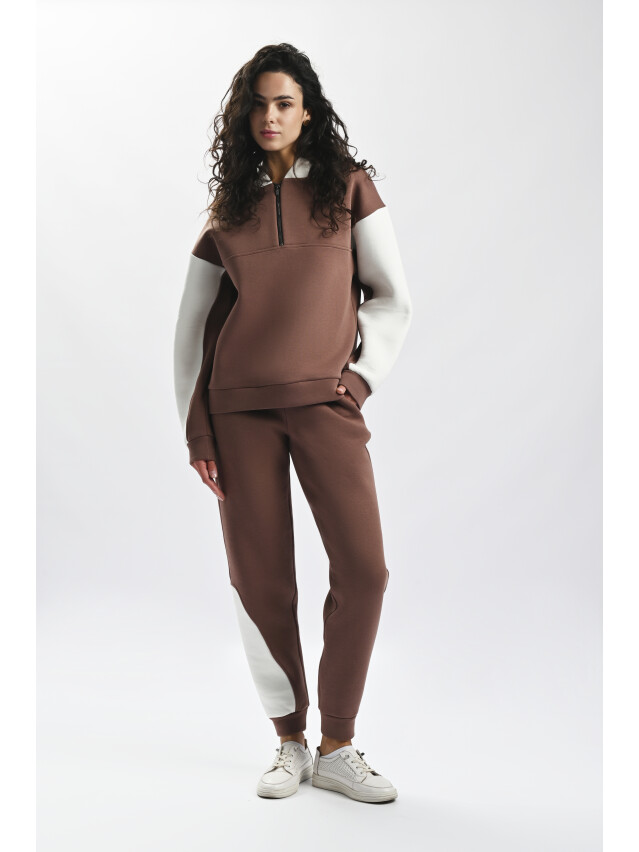 Брюки жіночі EL 31525/1, р.XL, chocolate mousse - 1