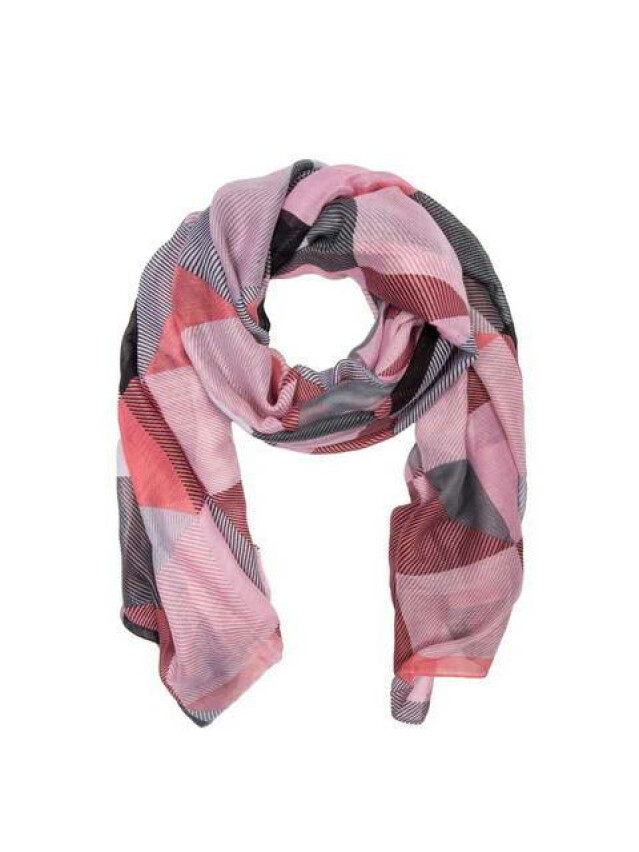 ESLI Шарф жіночий ES075, р.180,0х90,0, персиково-сірий - 1