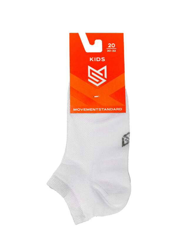 Шкарпетки дитячі MS M0405S (короткі, сітка),р.16, 00 білий - 2