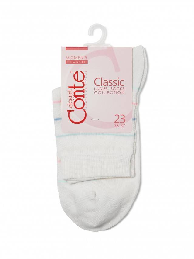 Шкарпетки жіночі бавовняні CLASSIC 15С-15СП, р. 23, 088 білий - 3