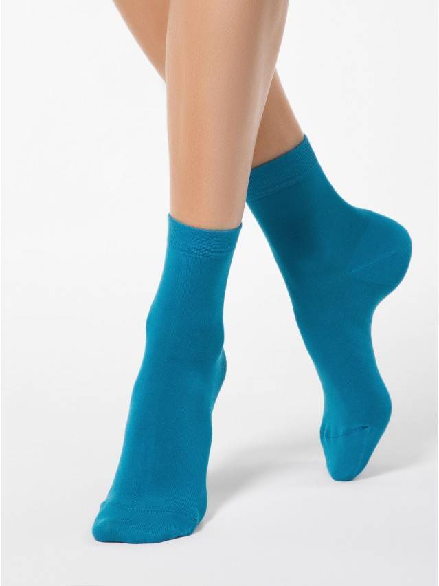Шкарпетки жіночі віскозні CLASSIC (мікромодал) 13С-64СП, р. 23, 000 темно-бірюзовий - 1