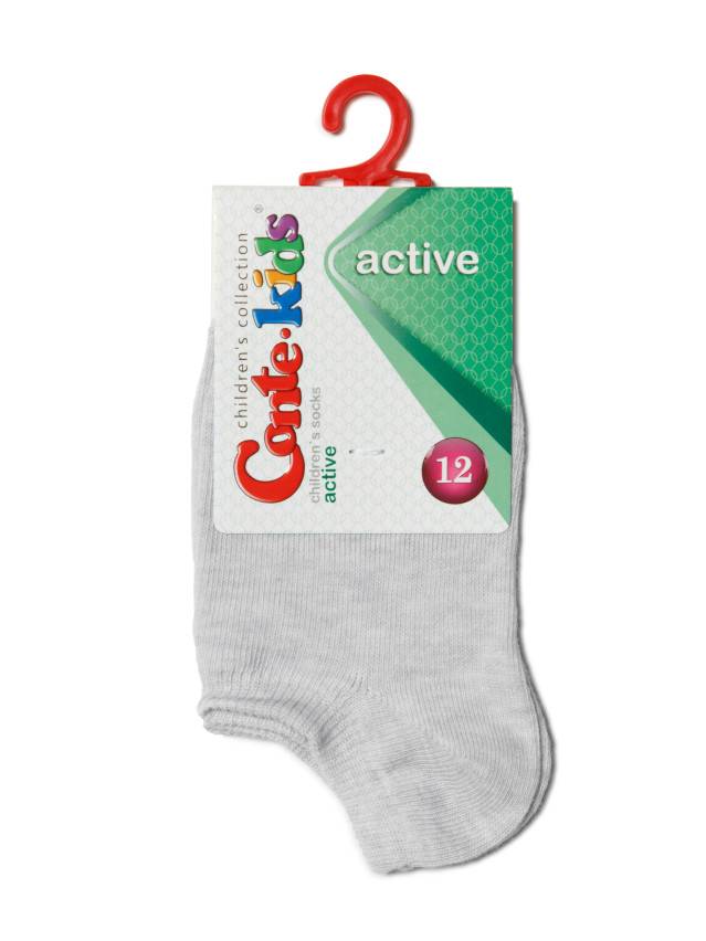 Шкарпетки дитячі ACTIVE (ультракороткі) 17С-63СП, р.12, 000 світло-сірий - 2
