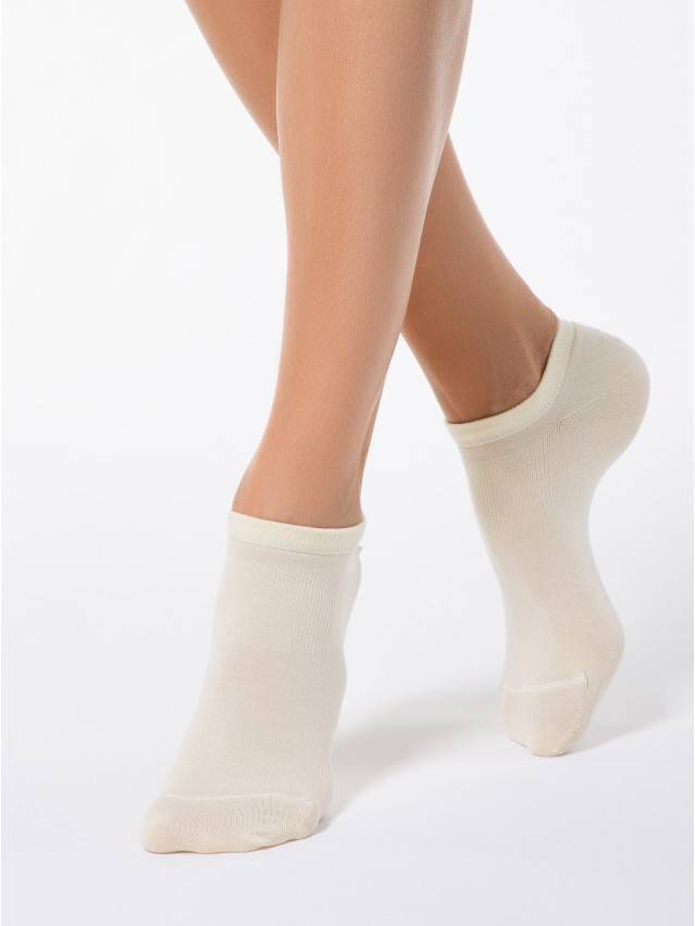 Шкарпетки жіночі віскозні ACTIVE (ультракороткі, tencel) 15С-77СП, р. 23, 079 кремовий - 1