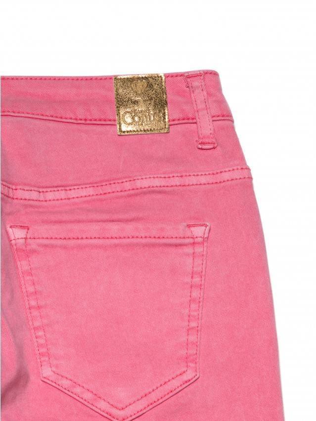Моделюючі кольорові джинси завуженого крою з ефектом варіння CON - 236 - 8