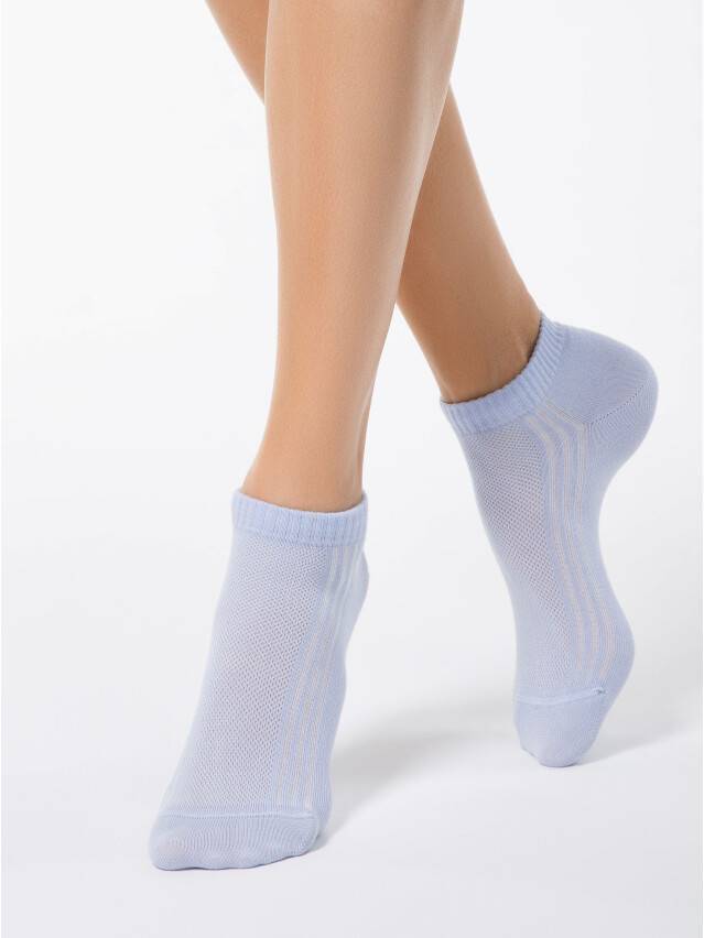 Шкарпетки жіночі бавовняні CLASSIC (короткі),р. 23, 016 блідо-фіолетовий - 1