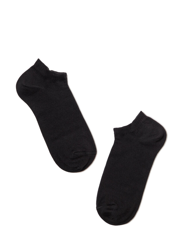 Шкарпетки жіночі бавовняні LEV L0258S (ультракороткі),р.36-37, 000 black - 2