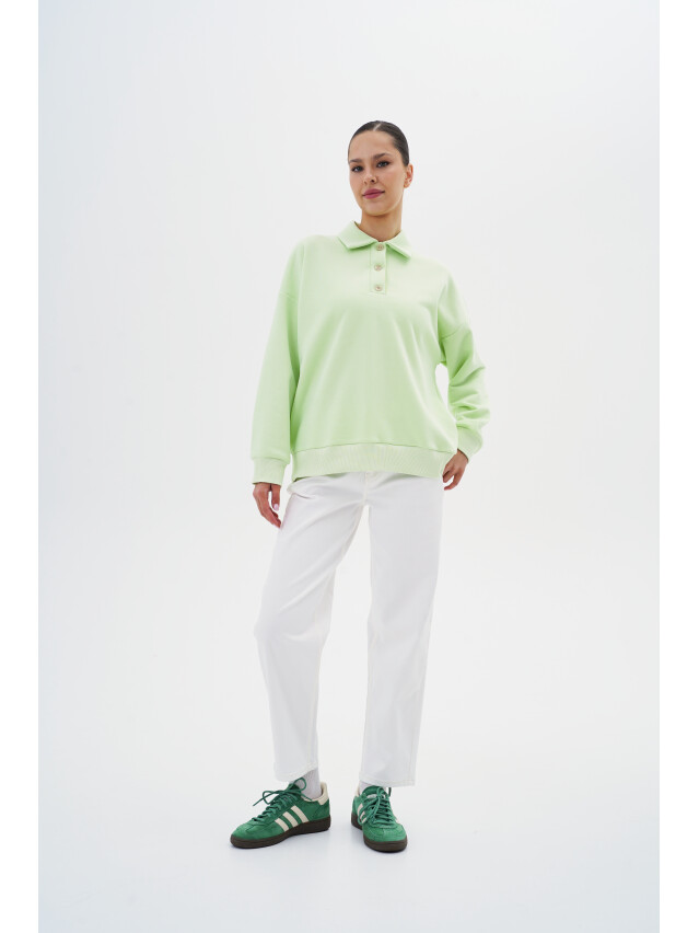 Джемпер жіночий EL 3376, р.S, pistachio ice cream - 4