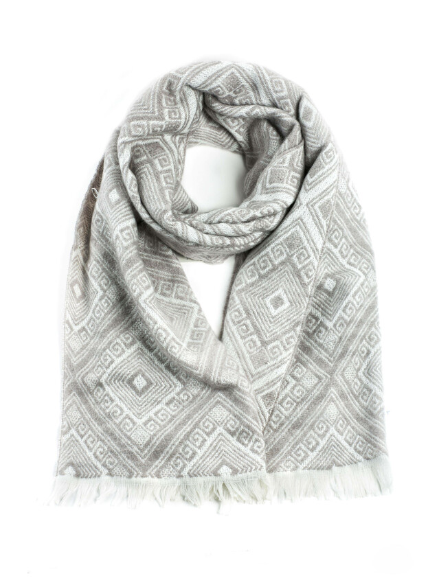 Аксесуар ESLI Шарф жіночий ES097, р.180,0х50,0, сірий - 1