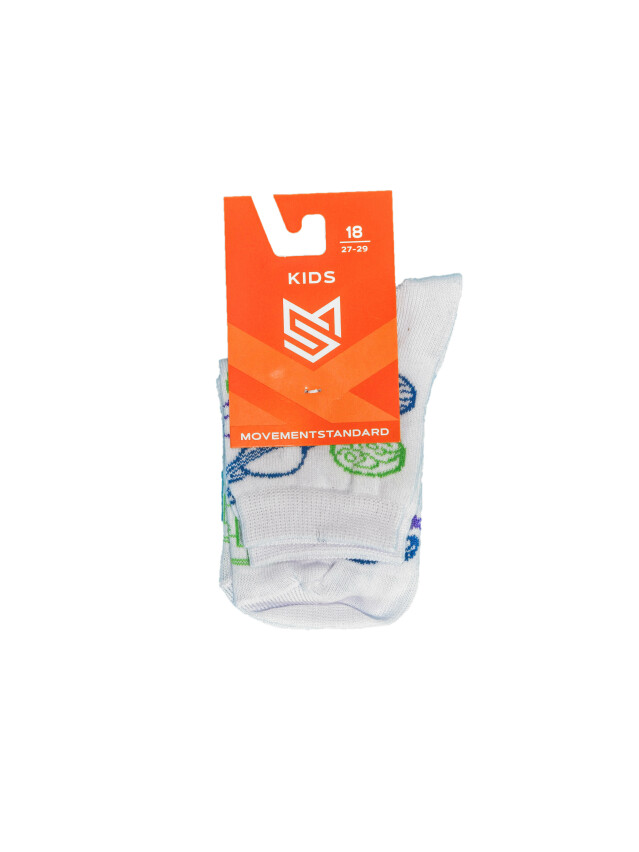 Шкарпетки дитячі MS M0402S (image),р.16, 36 білий - 2
