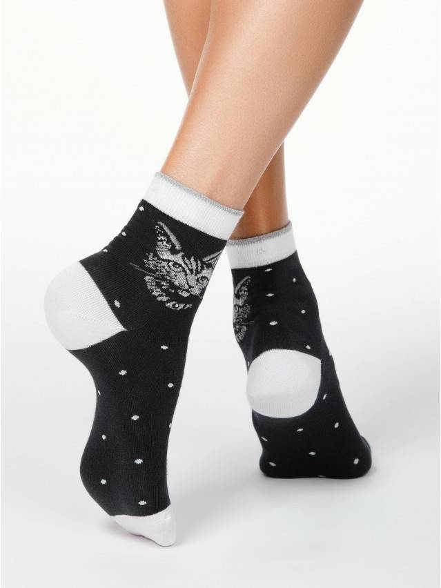 Шкарпетки жіночі бавовняні CLASSIC 17С-46СП, р.36-37, 119 чорний - 2