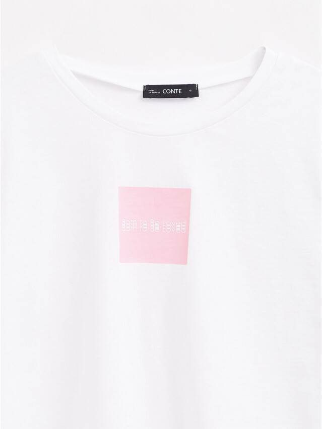 Жіноча футболка CE LD 1739, р.170-92, white-rose - 3
