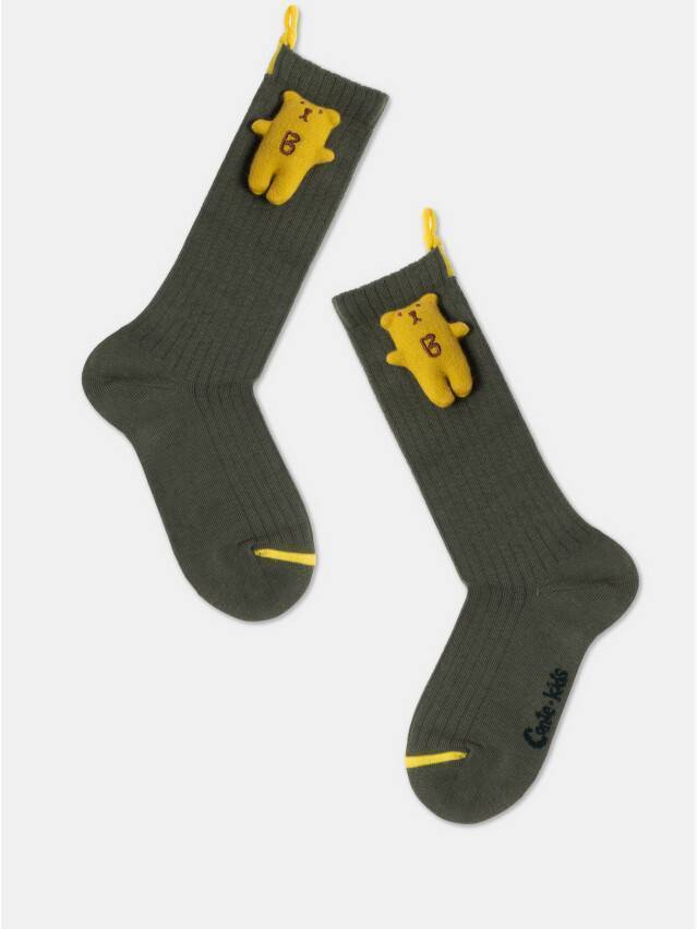 Шкарпетки дитячі CK TIP-TOP (декор, ведмедики) 20С-170СП, р.14, 574 хакі - 2