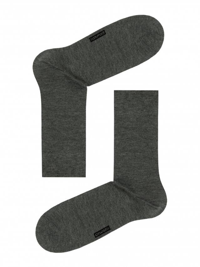 Шкарпетки чоловічі BAMBOO (меланж) 18С-5СП, р.25, 000 темно-сірий - 1
