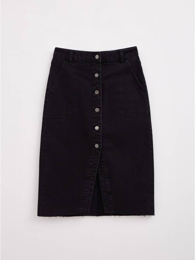 Спідниця жіноча джинсова CE CON-439, р.170-90, washed black - 6