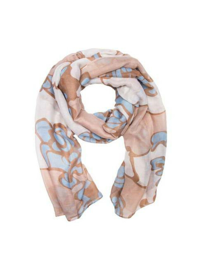 Аксесуар ESLI Шарф жіночий ES069, р.180,0х90,0, молочно-блакитний - 1
