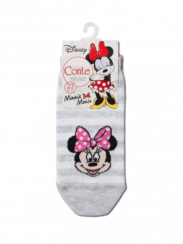Укорочені бавовняні шкарпетки з малюнками Disney. Чарівна Мінні Маус на ваших ніжках — запорука відмінного настрою на весь день. - 4