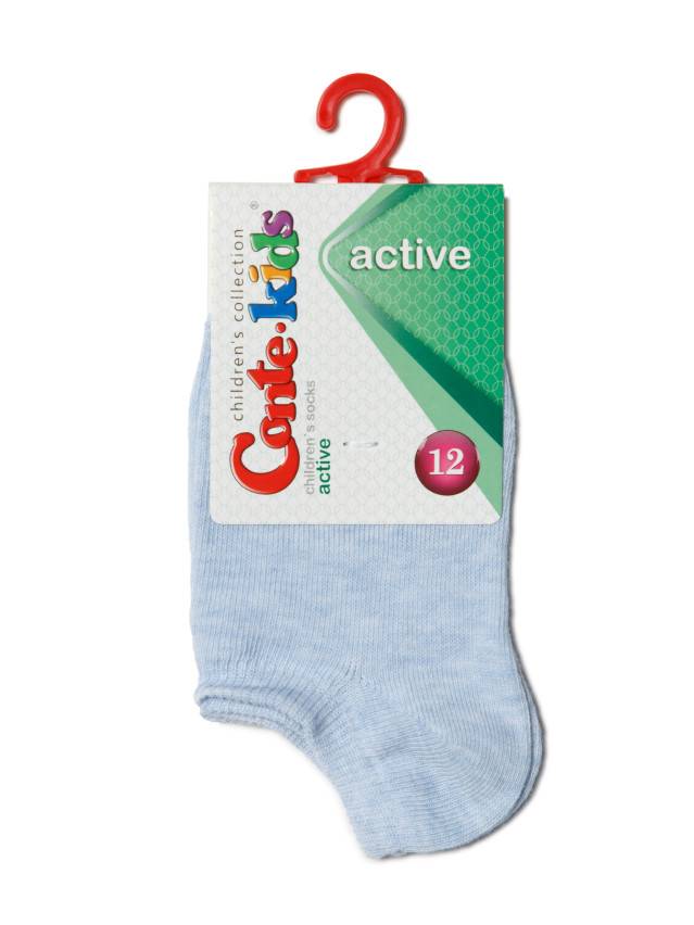 Шкарпетки дитячі ACTIVE (ультракороткі) 17С-63СП, р.12, 000 світло-блакитний - 2