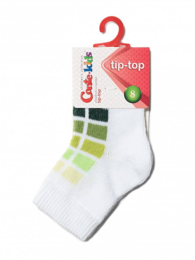 Шкарпетки дитячі TIP-TOP, р.10, 217 білий-салатовий - 2