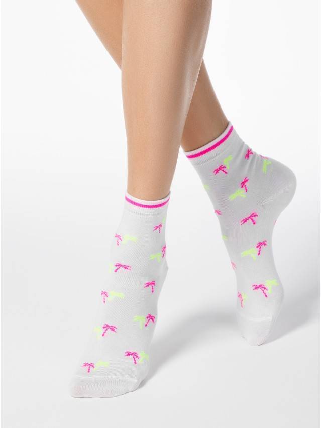 Шкарпетки жіночі бавовняні CLASSIC 15С-15СП, р. 23, 089 білий - 1