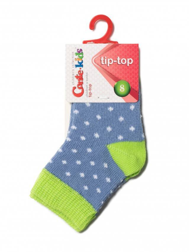 Шкарпетки дитячі TIP-TOP, р. 10, 214 джинс-салатовий - 2