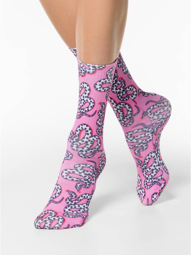Шкарпетки жіночі бавовняні CE FANTASY 19С-236СП, р.36-39, 319 рожевий - 1