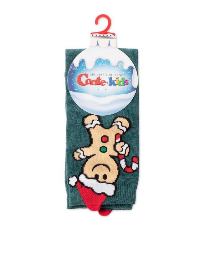 Шкарпетки дитячі CK NEW YEAR 21С-67СП, р.16-18, 652 темно-бірюзовий - 3
