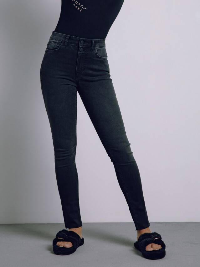 Штани джинсові жіночі CE CON-396, р.170-102, washed black - 3