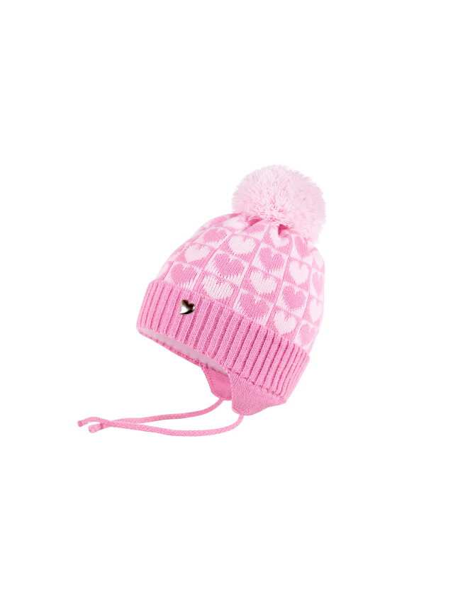 Шапка дитяча ESLI 16С-10СП, р.52-54, рожевий - 1