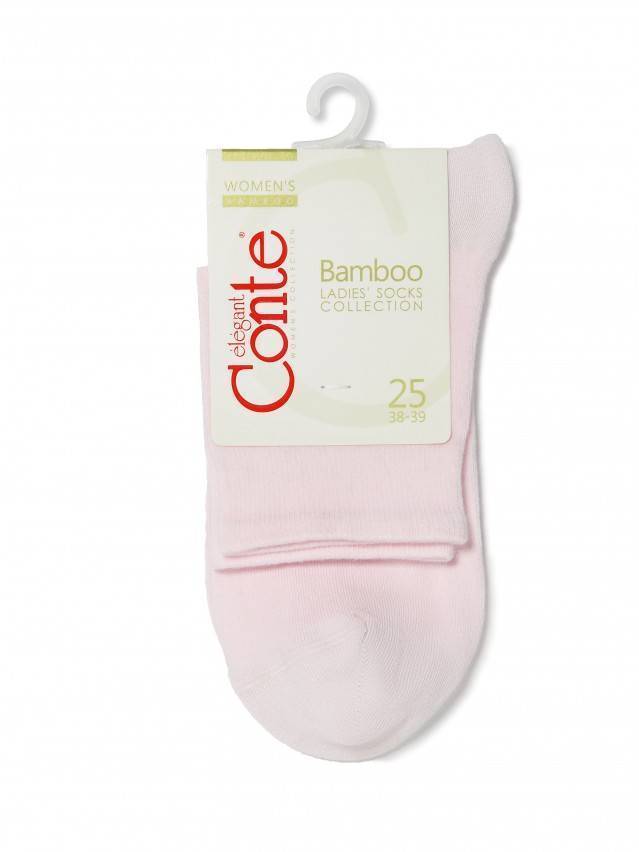 Шкарпетки жіночі віскозні BAMBOO 13С-84СП, р. 23, 000 світло-рожевий - 3