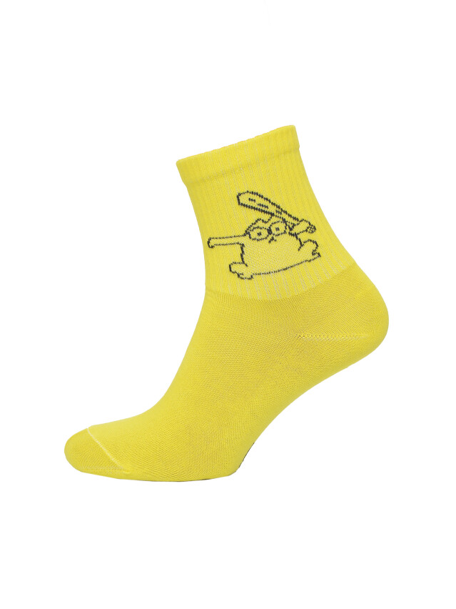 Шкарпетки MS M0303S Fancy (Cats) р.42-45, 30 жовтий - 1