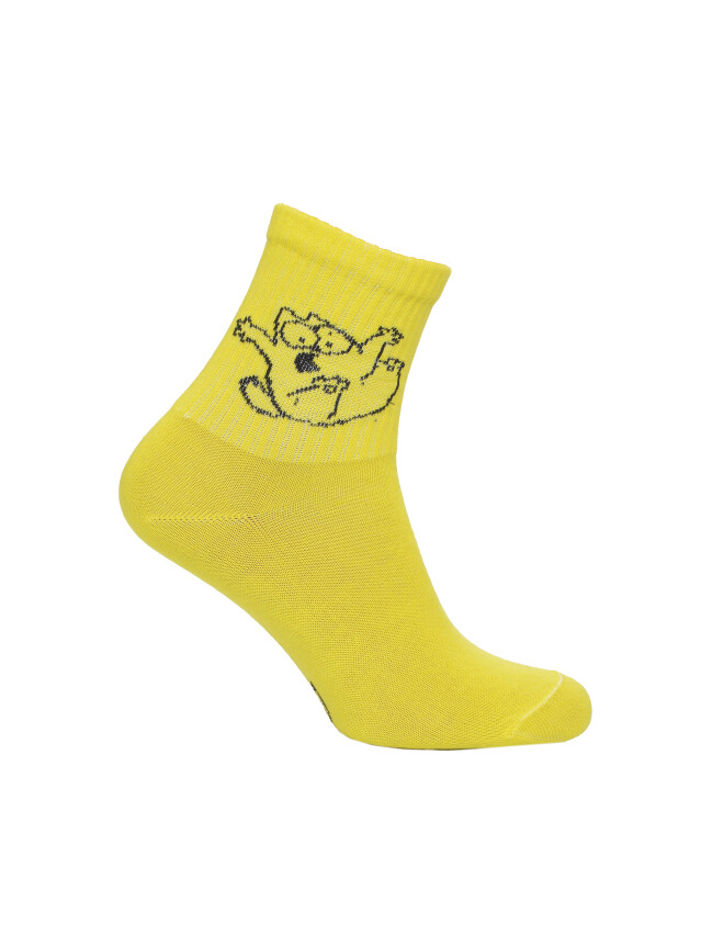 Шкарпетки MS M0303S Fancy (Cats) р.42-45, 30 жовтий - 2