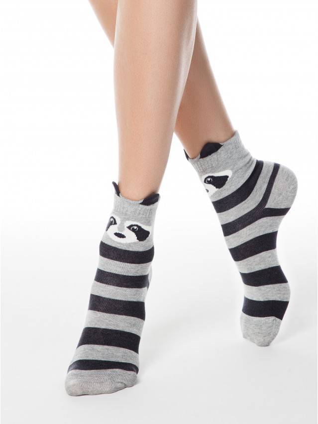 Шкарпетки жіночі бавовняні CLASSIC 17С-183СП, р.36-37, 317 сірий - 1