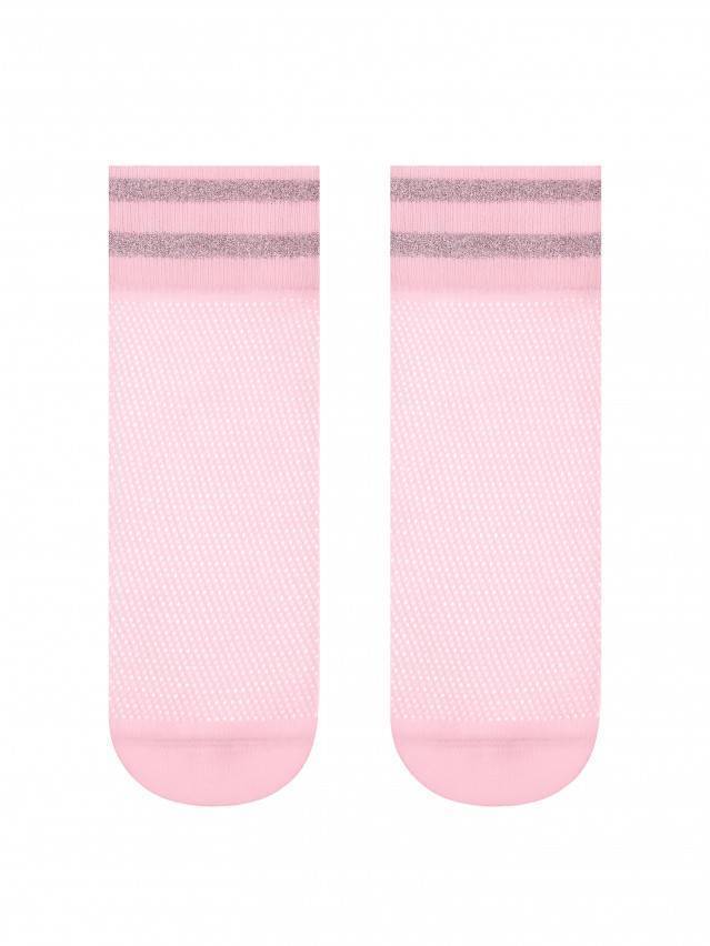 Шкарпетки жіночі FANTASY (короткі, люрекс) 17С-122СП, р.36-39, 132 light pink - 2