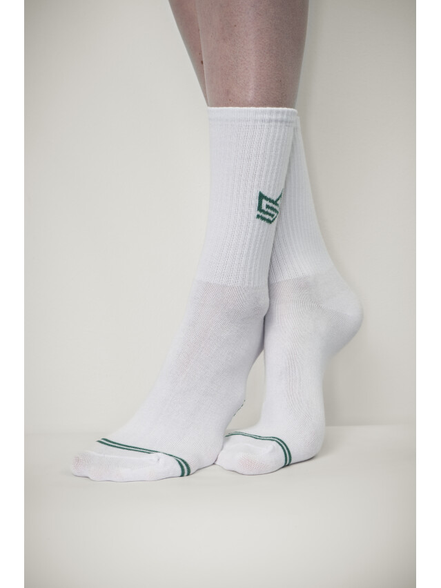 Шкарпетки MS M0303S Fancy (MS) р.42-45, 31 білий - 1