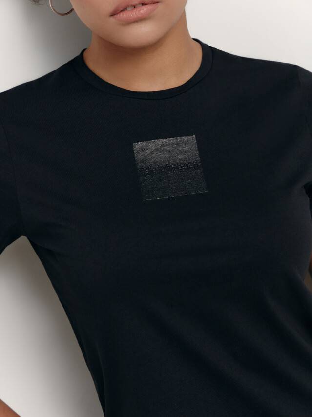 Жіноча футболка CE LD 1739, р.170-92, black-black - 1