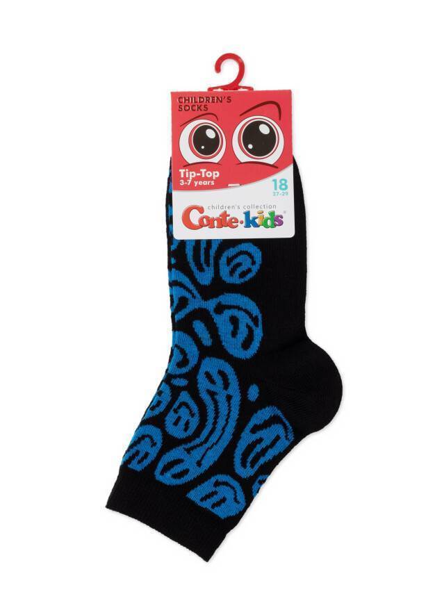 Шкарпетки дитячі CK TIP-TOP 5С-11СП, р.16, 635 чорний-синій - 2