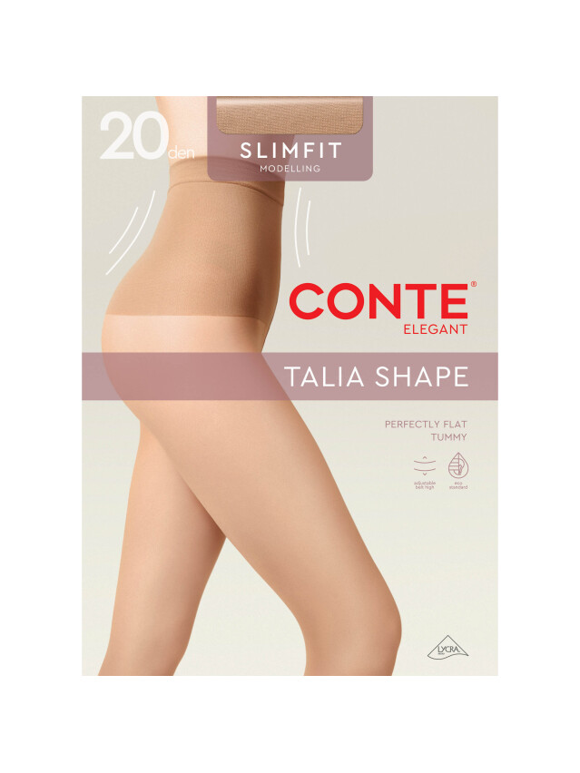 Колготки жін. CE SLIMFIT 20 (EU),р.3, Natural - 1