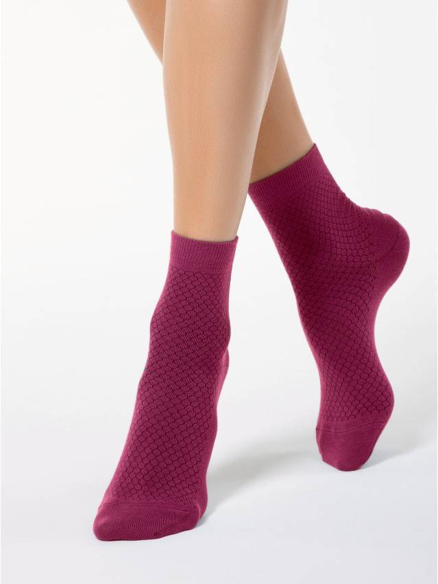 Шкарпетки жіночі бавовняні CLASSIC 15С-15СП, р. 23, 061 фуксія - 1
