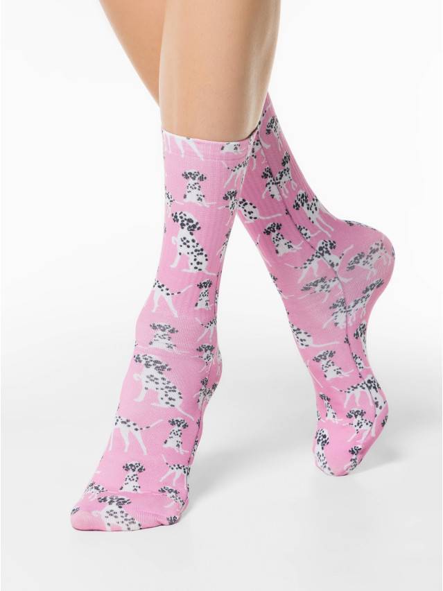 Шкарпетки жіночі бавовняні CE FANTASY 19С-236СП, р.36-39, 318 світло-рожевий - 2