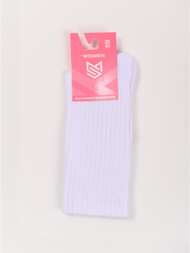 Шкарпетки жін. MS M0115S (високі, махр. стопа) р.36-38, 00 білий - 4