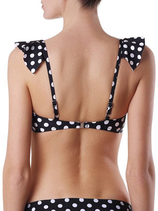 Ліф купальний EMMI, р.77-81, black-white - 3