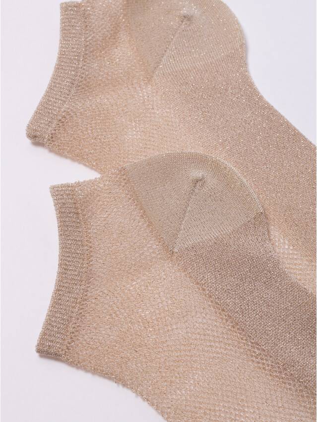 Шкарпетки жіночі віскозні CE ACTIVE (ультракороткі, люрекс) 21С-30СП, р.38-39, 277 кремовий - 3