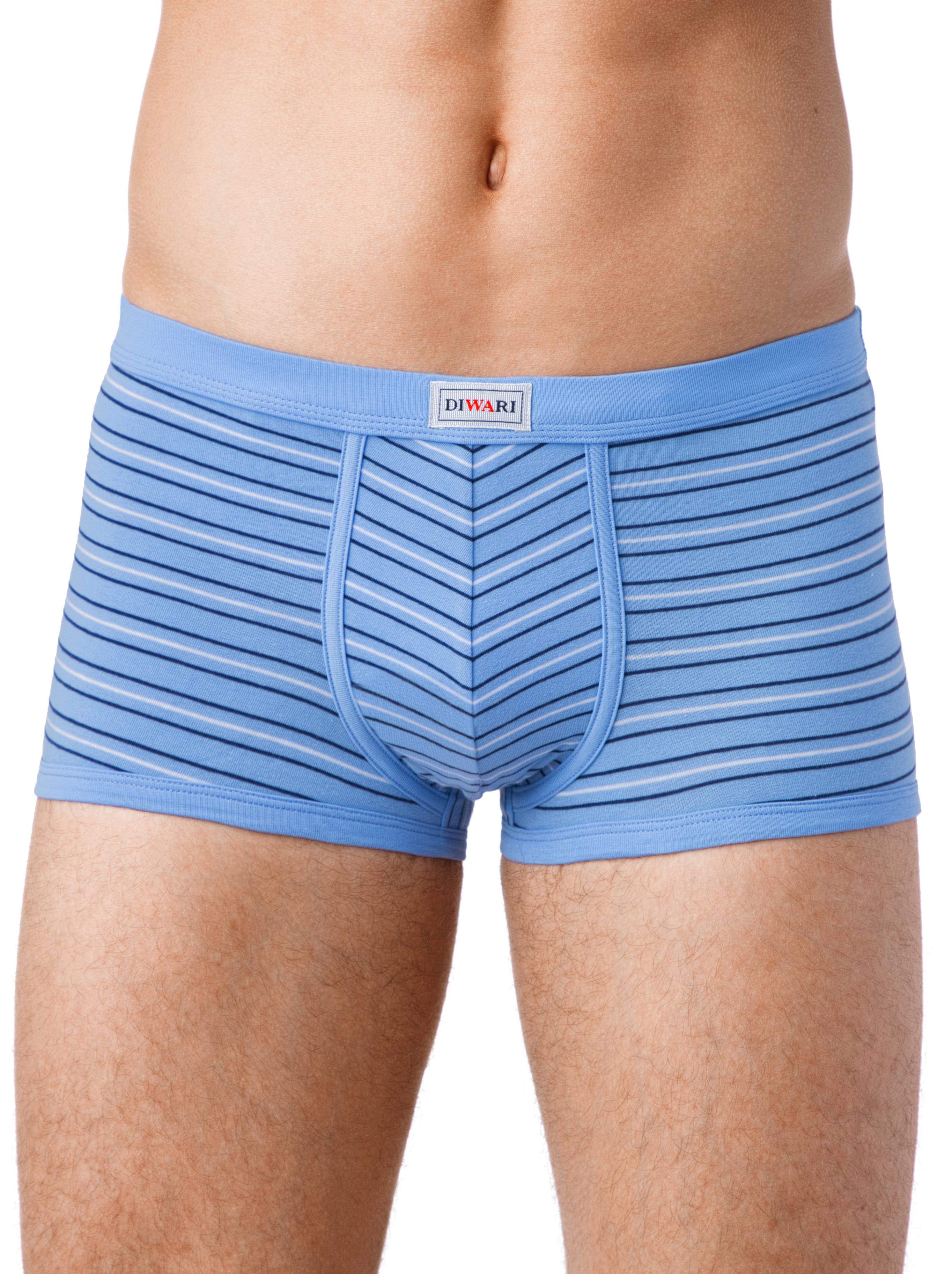 

Труси чоловічі Conte ⭐️, Blue;grey;marino, Бавовняні чоловічі труси BAND SHORTS 357 (у коробці)